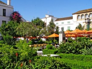 Place des orangers à Marbella